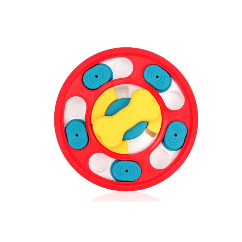 Interactive Dog Puzzle Slow Feeder - Brain-Game Enrichment Bowl