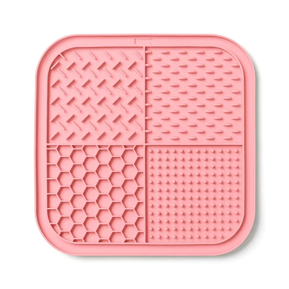 Silicone Lick Mat for Dogs & Cats - Slow Feeder & Bath Distraction