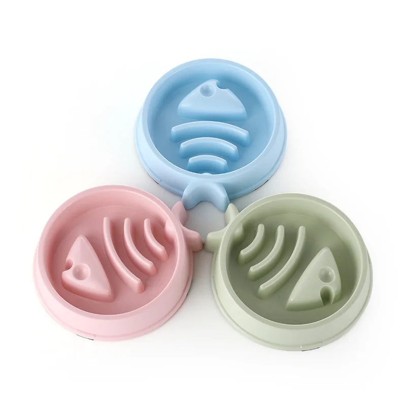 Slow Feeder Dog Bowl - Anti-Gulp Maze Bowl for Healthier Eating