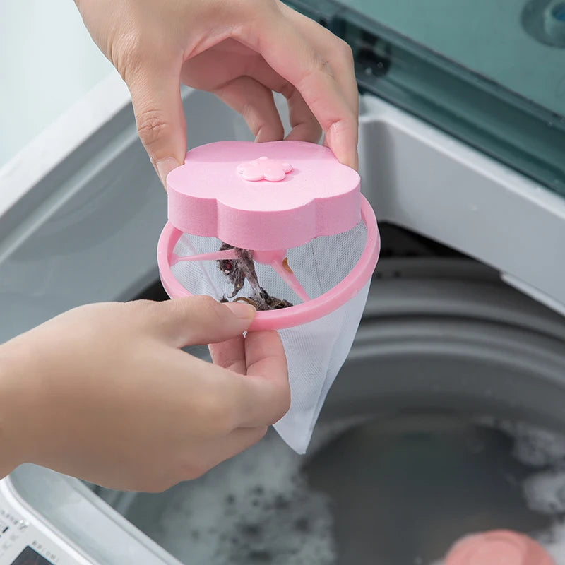 Reusable Laundry Pet Hair Catcher - Washing Machine Fur Remover