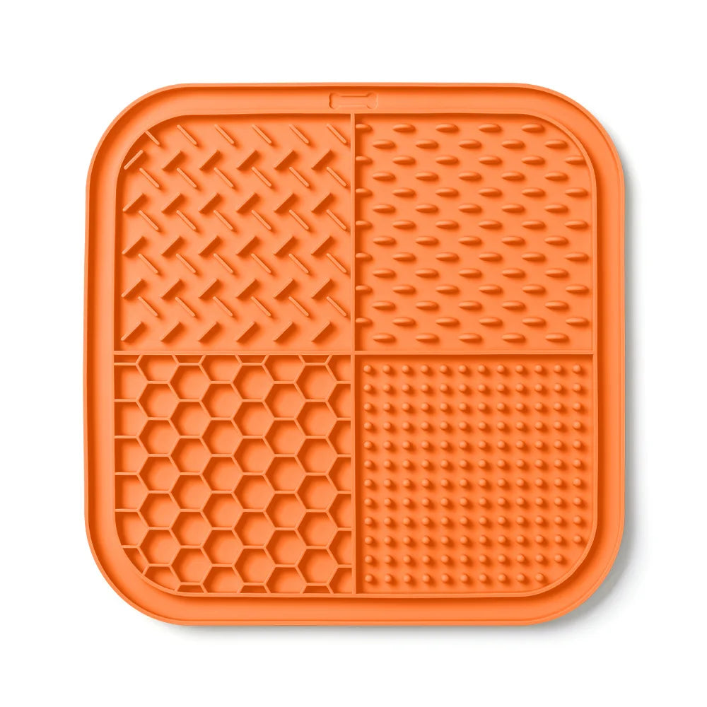 Silicone Lick Mat for Dogs & Cats - Slow Feeder & Bath Distraction