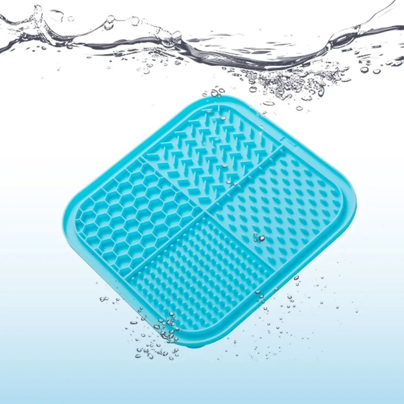 Silicone Lick Mat for Dogs & Cats - Slow Feeder & Bath Distraction