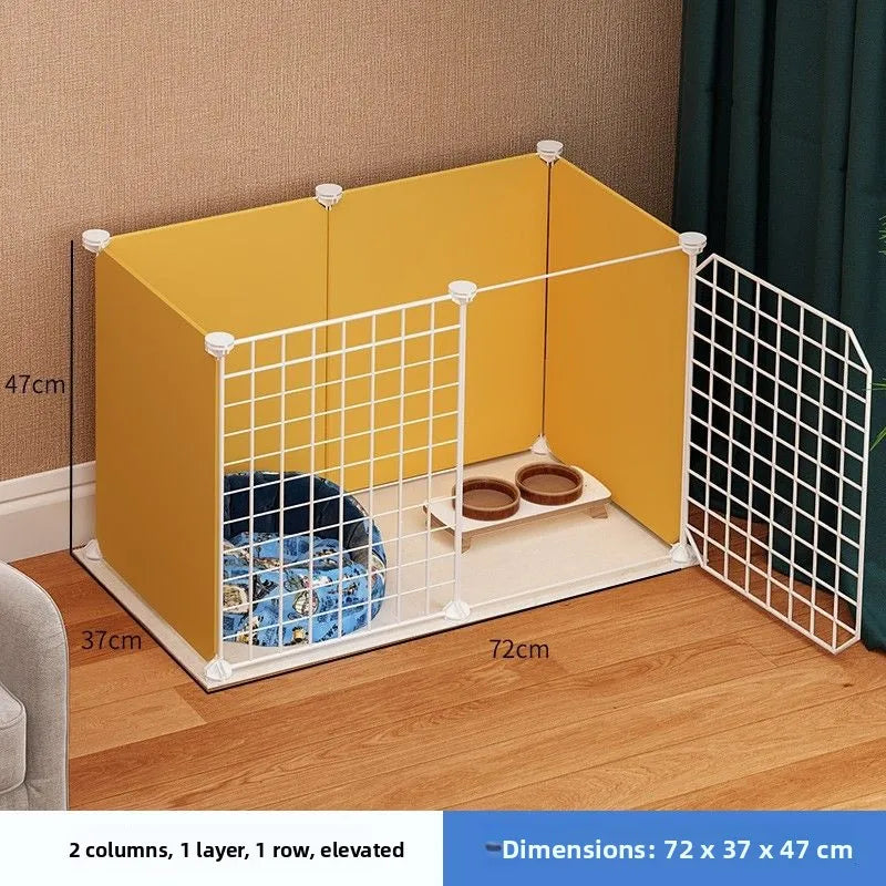 Ultra-Large Pet Playpen - Detachable Free-Standing Fence for Dogs, Cats & Rabbits