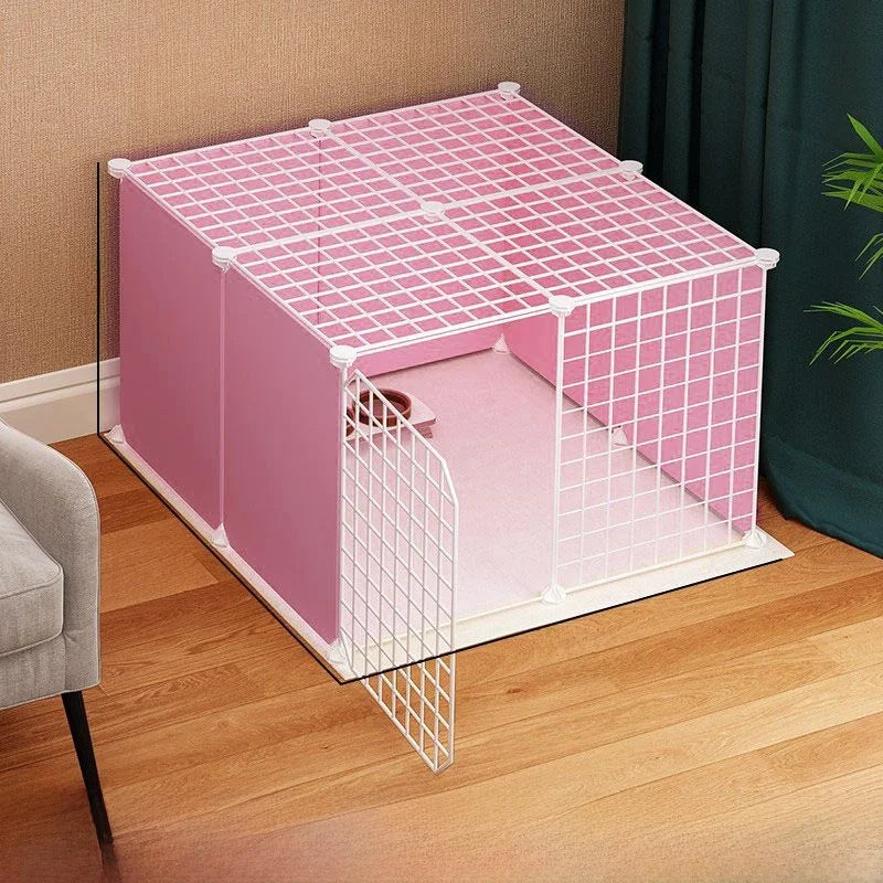 Ultra-Large Pet Playpen - Detachable Free-Standing Fence for Dogs, Cats & Rabbits
