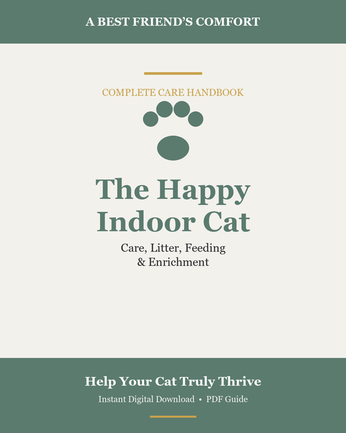 The Happy Indoor Cat Handbook (eBook) - Complete Care & Enrichment